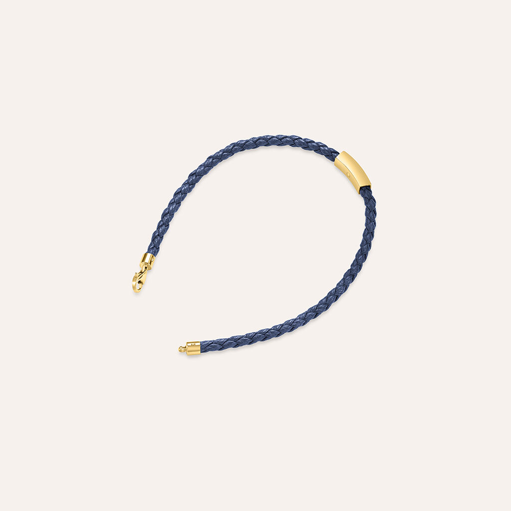 Bracciale Con Targhetta L'homme Or Oro Giallo - Bracciali Uomo | Stroili