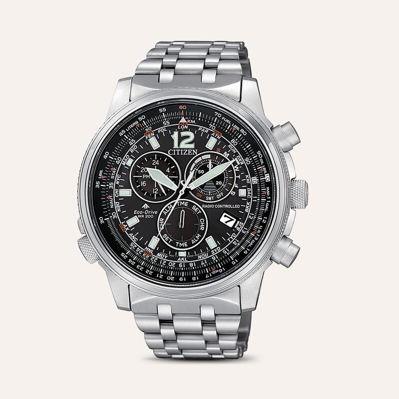 Orologio Eco Drive Citizen Radiocontrollato Cb5860-86e - Orologi con Datario Uomo | Stroili