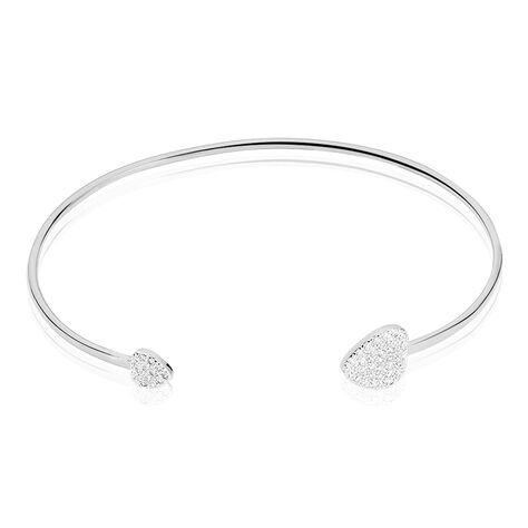 Bangle Silver Shine Argento Rodiato Cubic Zirconia - Bracciali Rigidi Donna | Stroili