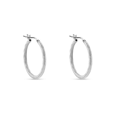 Orecchini A Cerchio Silver Collection Argento Rodiato - Orecchini a Cerchio Donna | Stroili