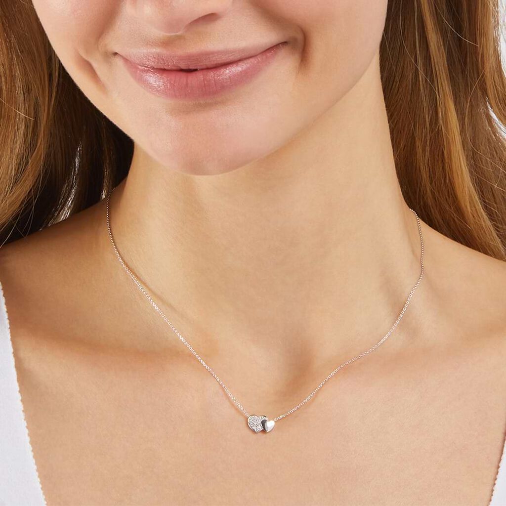 Collana Sophia Oro Bianco Diamante - Collane Donna | Stroili