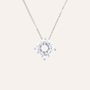 Collana Punto Luce Silver Elegance Argento Rodiato Cubic Zirconia