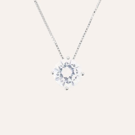 Collana Punto Luce Silver Elegance Argento Rodiato Cubic Zirconia - Collane Punto Luce Donna | Stroili