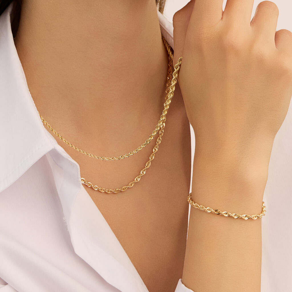 Bracciale Catena Colette Oro Giallo - Bracciali Donna | Stroili