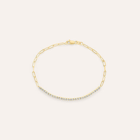 Bracciale Catena Diamade Glam Oro Giallo Diamante Lab-Grown - Bracciali Donna | Stroili