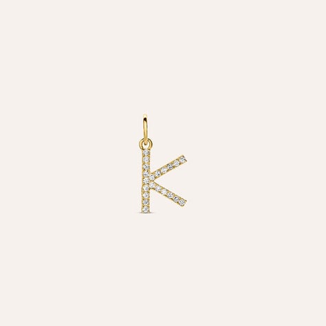 Pendente Poème Oro Giallo Cubic Zirconia - Ciondoli Donna | Stroili