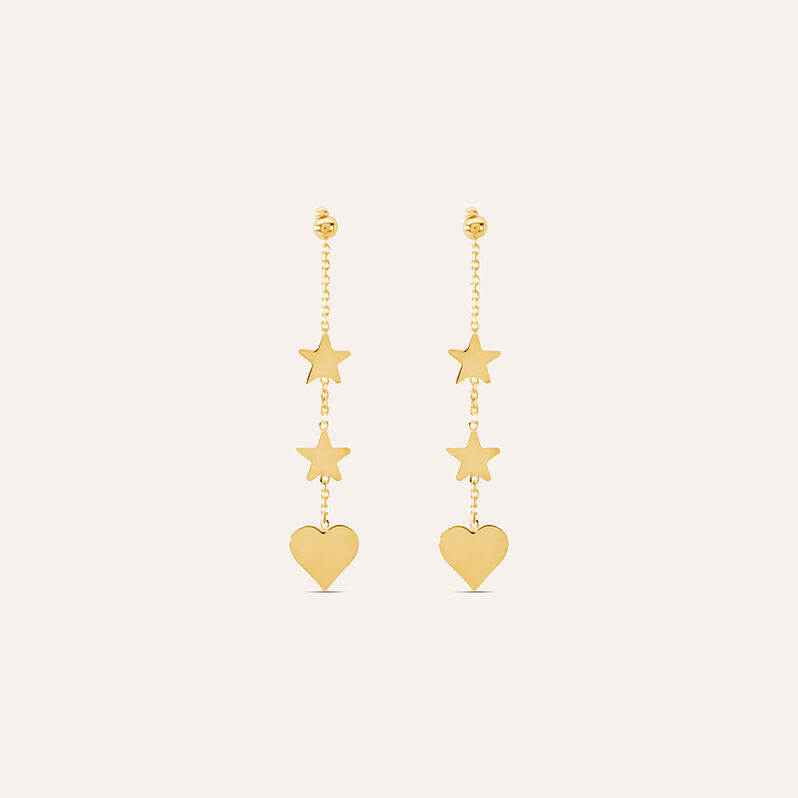 Orecchini Pendenti Beverly Oro Giallo - Orecchini Pendenti Donna | Stroili