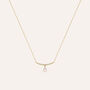 Collana Amélie Oro Giallo Quarzo Cubic Zirconia