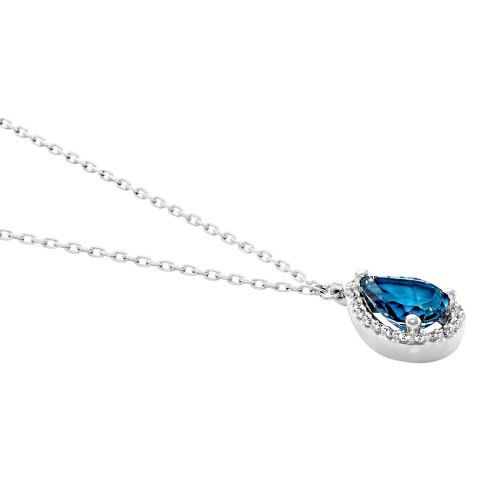 Collana Punto Luce Amélie Oro Bianco Topazio Cubic Zirconia - Collane Punto Luce Donna | Stroili