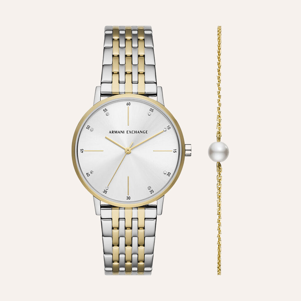 Combo Orologio Al Quarzo Armani Exchange Ax7156set