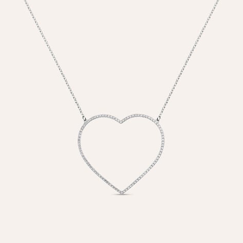 Collana Silver Shine Argento Rodiato Cubic Zirconia - Collane Donna | Stroili