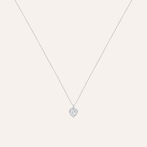 Collana Punto Luce Claire Oro Bianco Cubic Zirconia - Collane Punto Luce Donna | Stroili