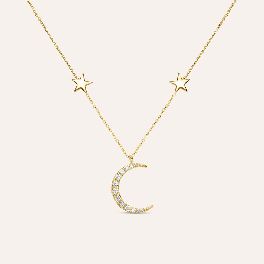 Collana Claire Oro Giallo Cubic Zirconia