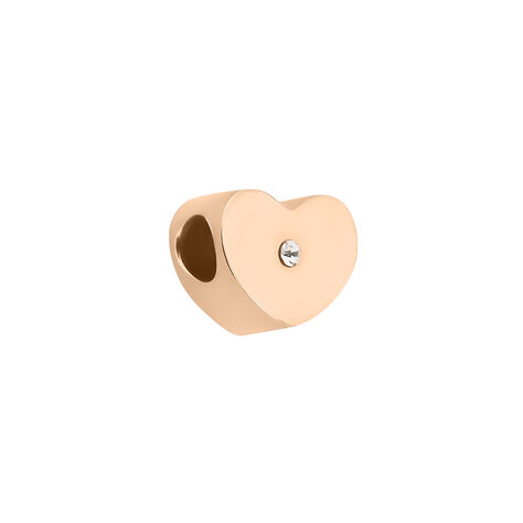 Bead Essential Code Acciaio Rosa Cristallo - Beads Donna | Stroili