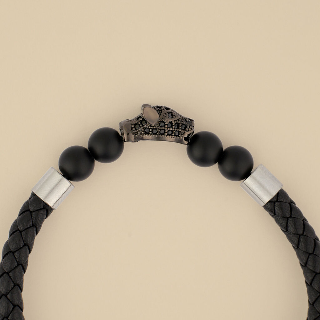 Bracciale Man Code Acciaio Cubic Zirconia