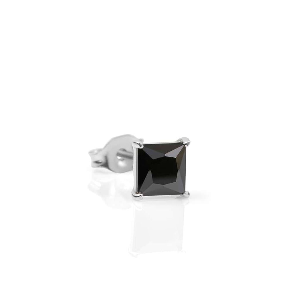 Mono Orecchino Lobo Punto Luce L'homme Or Oro Bianco Spinello - Mono Orecchino Uomo | Stroili