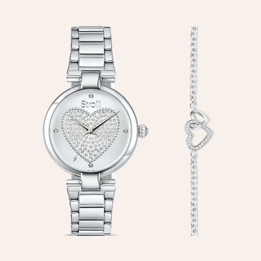 Combo Orologio Al Quarzo Stroili Verona con Bracciale - Orologi solo Tempo Uomo | Stroili