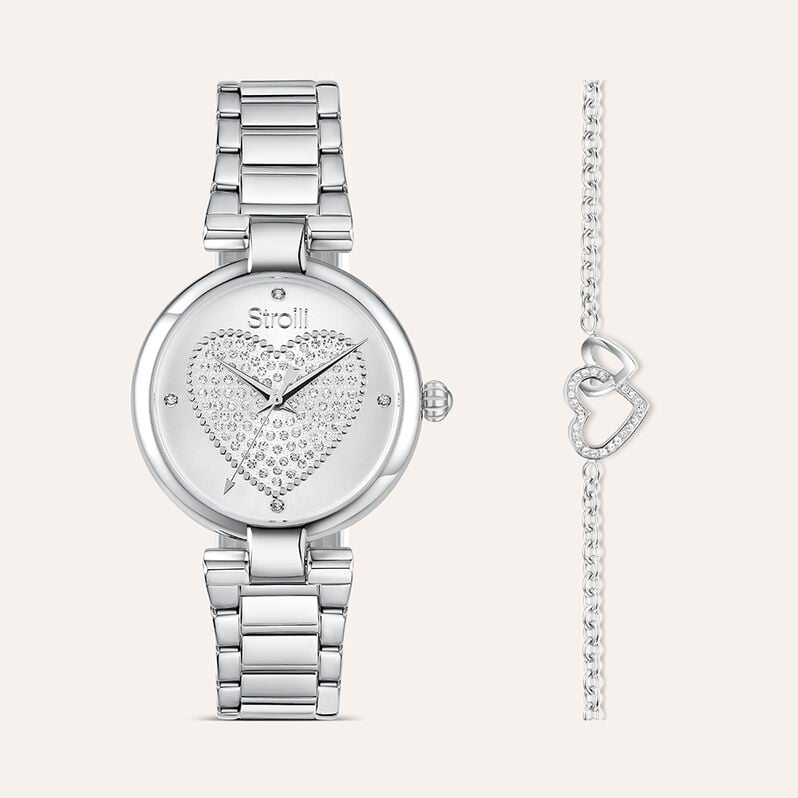 Combo Orologio Al Quarzo Stroili Verona con Bracciale - Orologi solo Tempo Uomo | Stroili