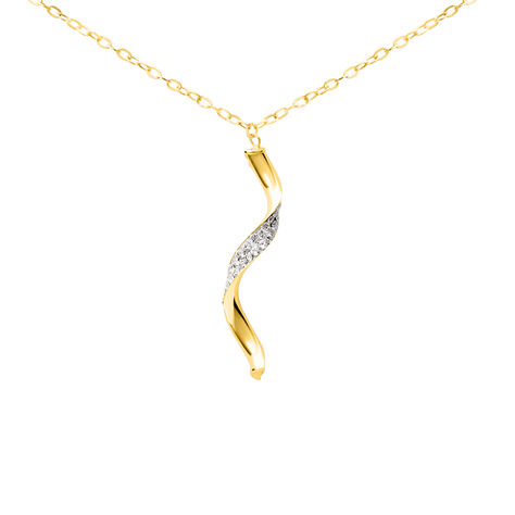 Collana Crystal Gold Oro Giallo Cristallo - Collane Donna | Stroili