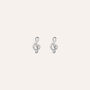 Orecchini Lobo Silver Moments Argento Rodiato Cubic Zirconia