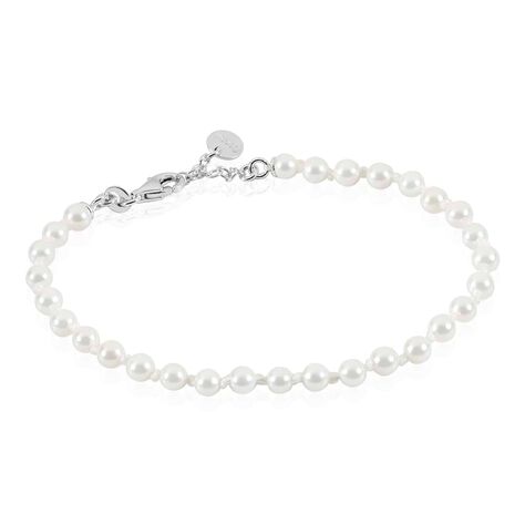 Bracciale Silver Pearls Argento Rodiato Perla sintentica - Bracciali Donna | Stroili