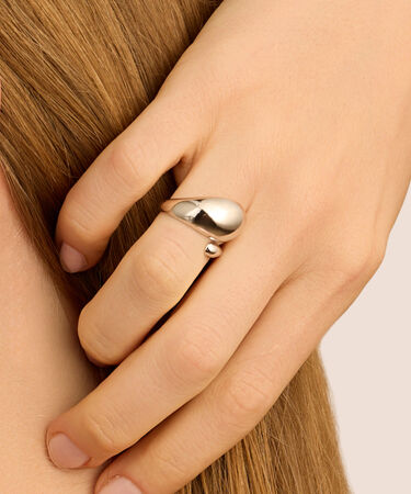 Anello Contrarie Silver Collection Argento Rodiato