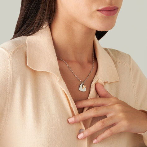 Collana Lady Chic Acciaio Bicolore Bianco / Rosa - Collane Donna | Stroili
