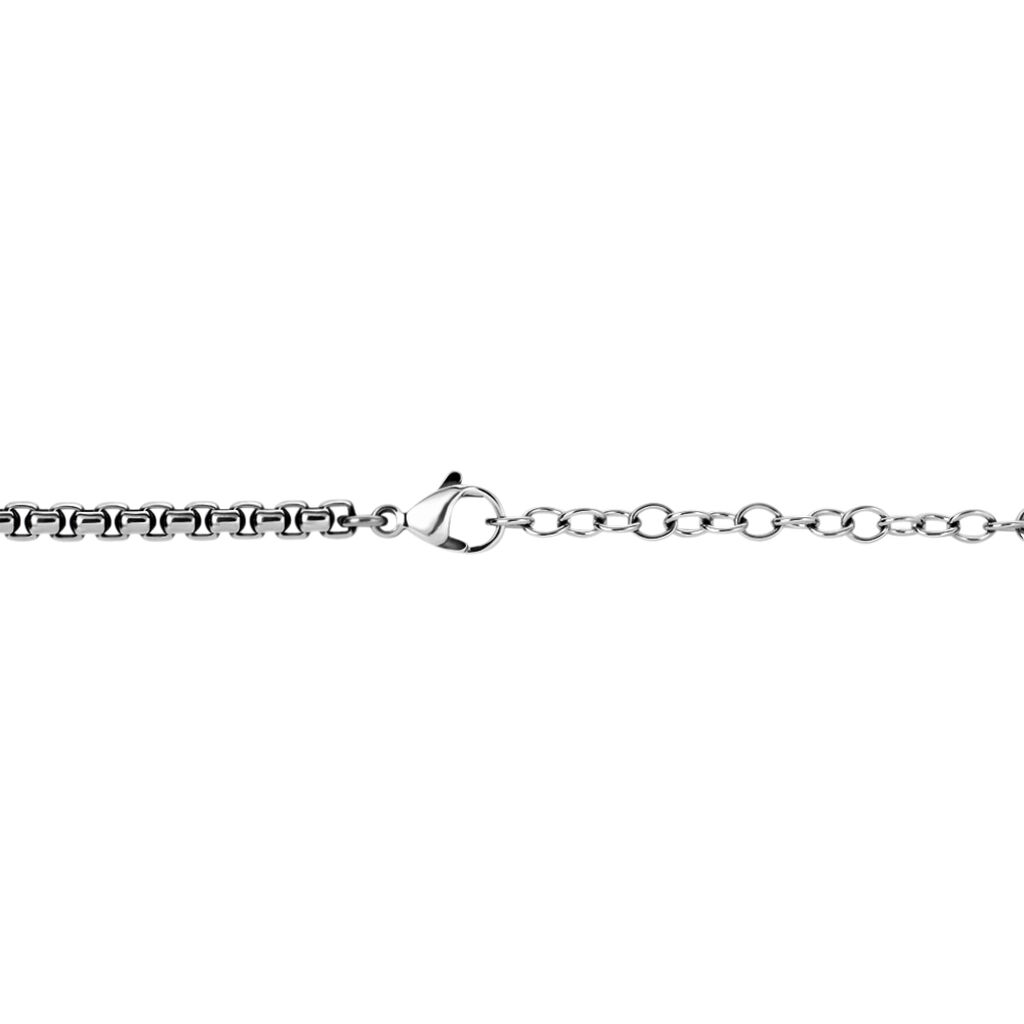 Collana Man Code Acciaio Occhio di Falco - Collane Uomo | Stroili