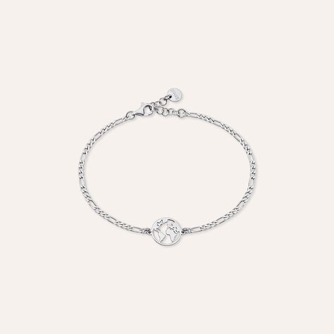 Bracciale Catena Gentleman Argento Rodiato - Bracciali Uomo | Stroili