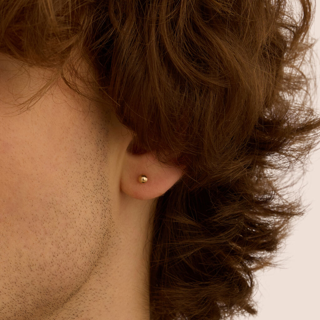 Mono Orecchino Lobo L'homme Or Oro Giallo