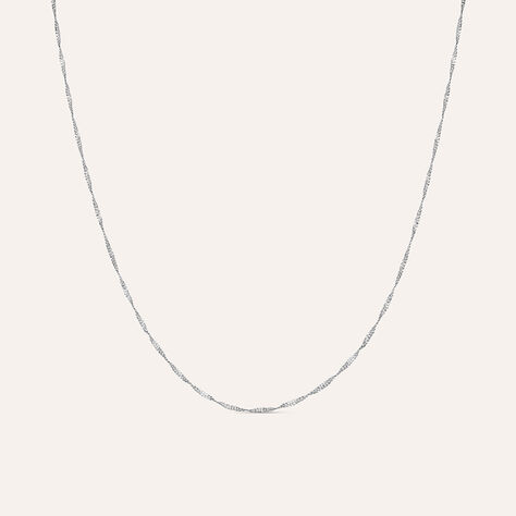 Catenina Silver Collection Argento Rodiato - Collane Catena Donna | Stroili