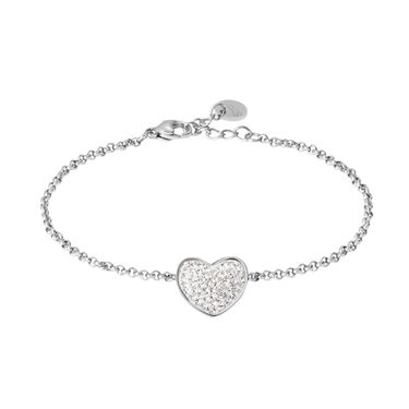 Bracciale Aura Acciaio Cristallo