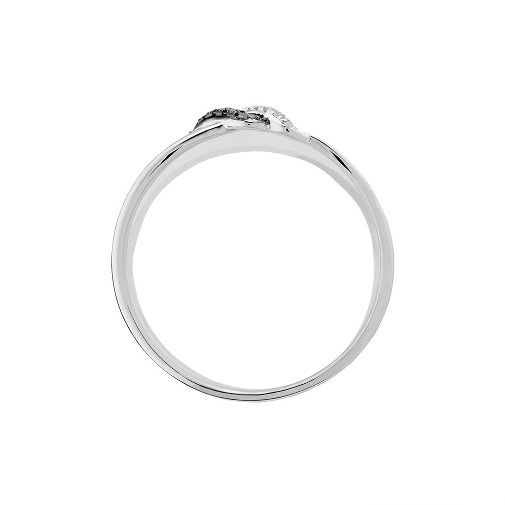 Anello Fascia Sophia Oro Bianco Diamante - Anelli con Pietre Donna | Stroili