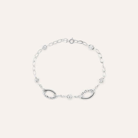 Bracciale Crystal Gold Oro Bianco Cristallo - Bracciali Donna | Stroili