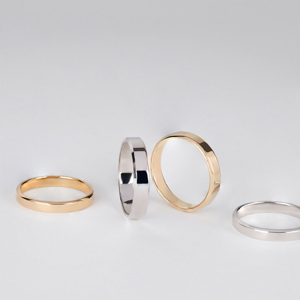 Fede Classica 3.5 mm Oro Bianco