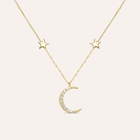 Collana Claire Oro Giallo Cubic Zirconia - Collane Donna | Stroili