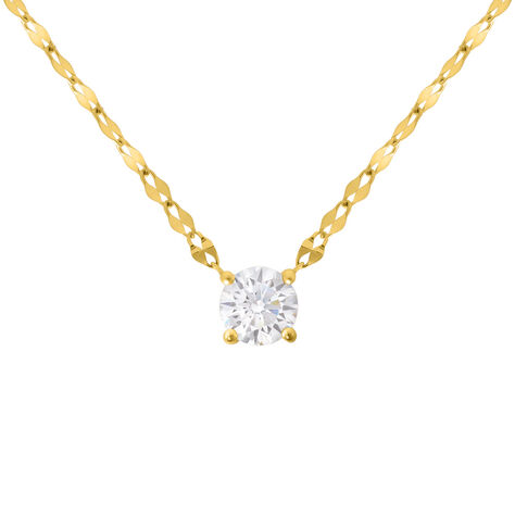 Collana Punto Luce Claire Oro Giallo Cubic Zirconia - Collane Punto Luce Donna | Stroili