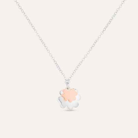 Collana Silver Collection Argento Bicolore Bianco / Rosa - Collane Donna | Stroili