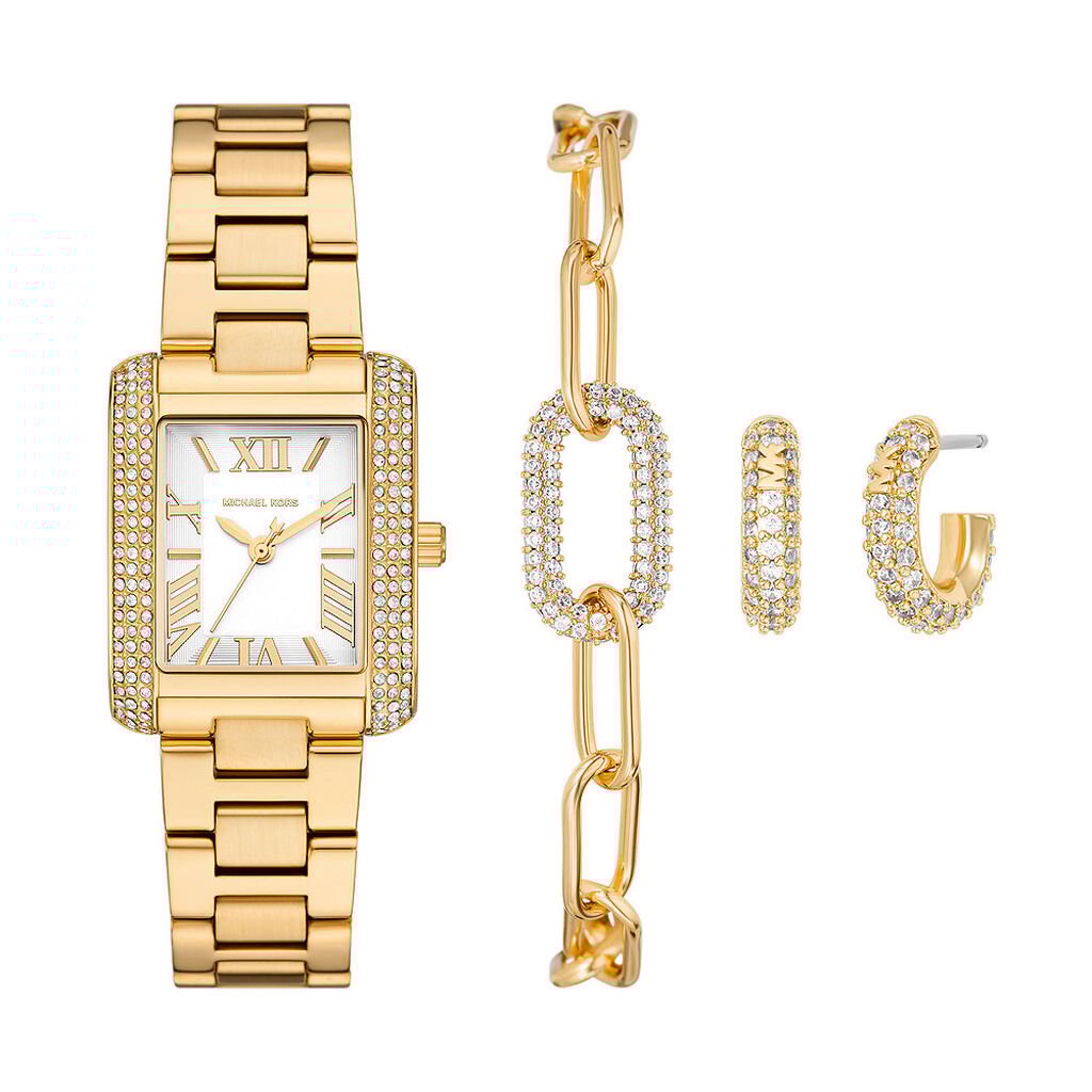 Combo Orologio Al Quarzo Michael Kors Emery Mk4837set