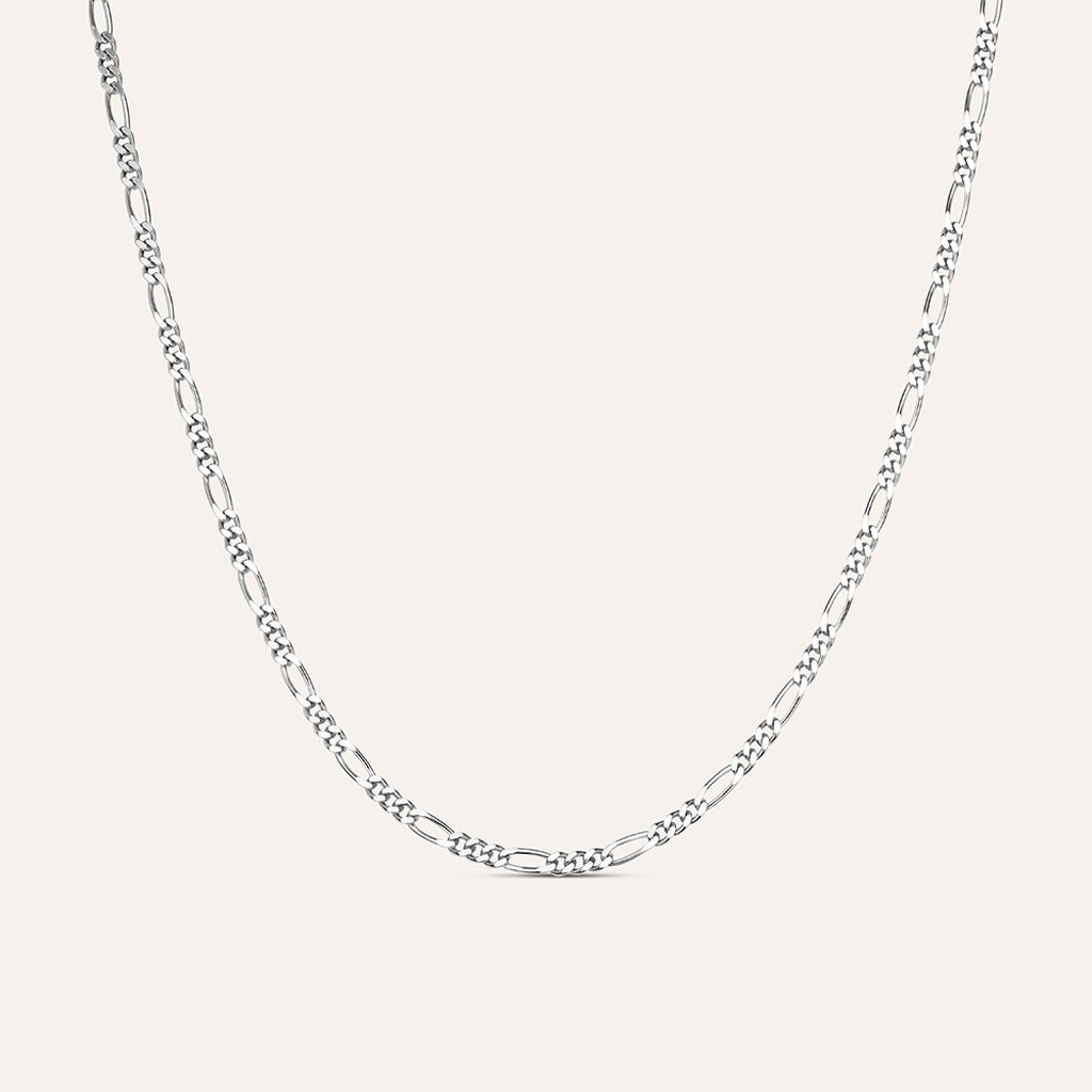 Catena Gentleman Argento Rodiato