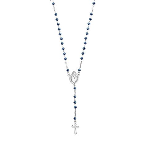 Collana Rosario Silver Soul Argento Rodiato Cristallo - Collane Rosario Donna | Stroili