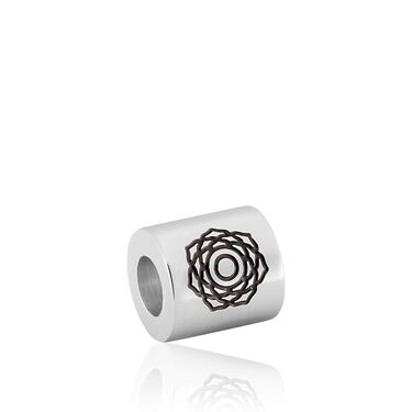 Bead VII Chakra Spiritualit&radic;&dagger; in acciaio