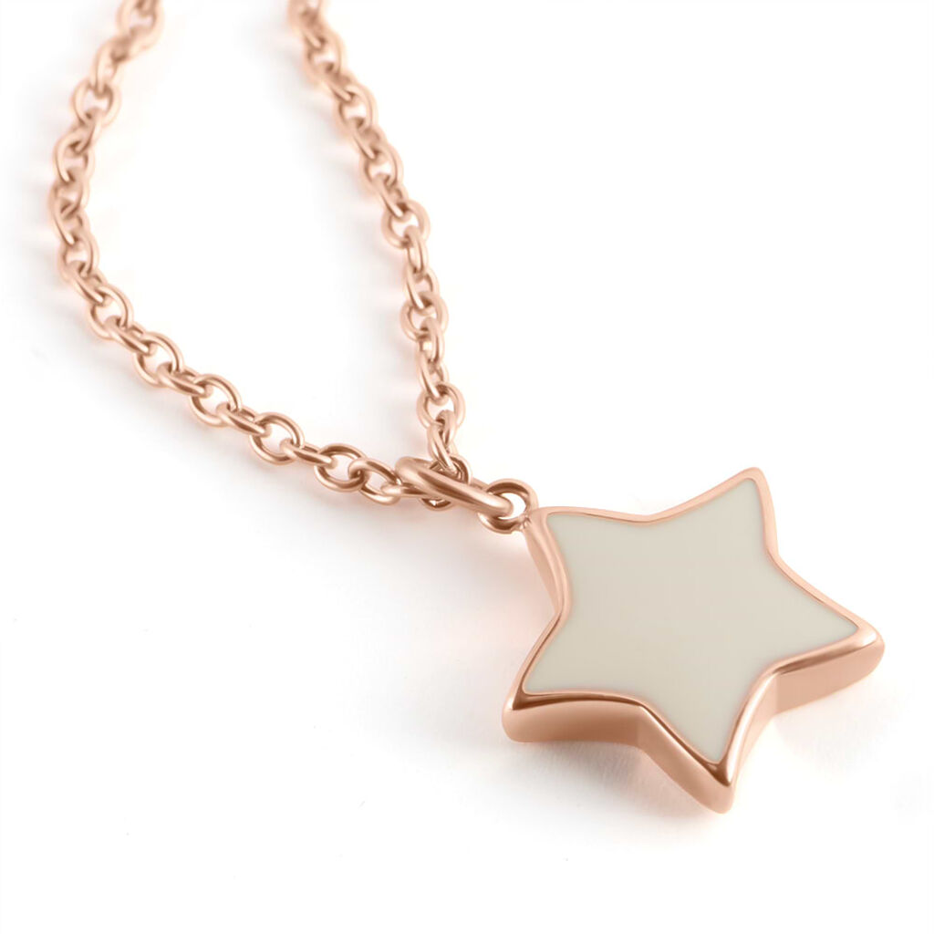 Collana Lady Sweet Acciaio Rosato Stella marina - Collane Donna | Stroili