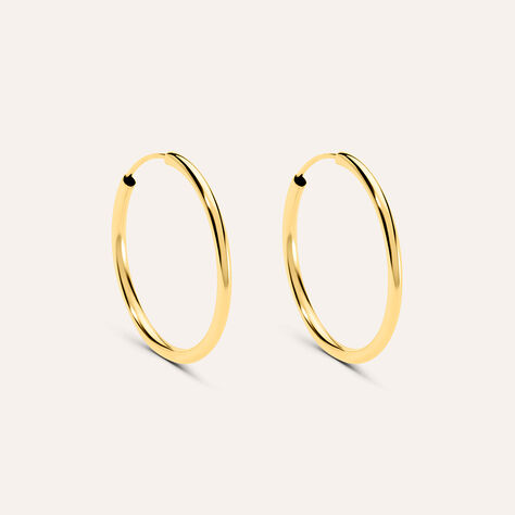 Orecchini A Cerchio Toujours Oro Giallo - Orecchini a Cerchio Donna | Stroili