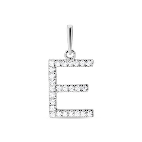 Pendente Poème Oro Bianco Cubic Zirconia - Ciondoli Donna | Stroili