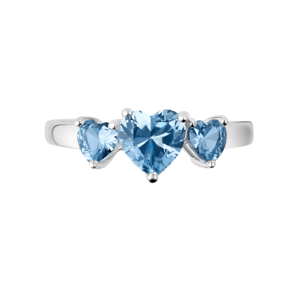 Anello Trilogy Silver Rainbow Argento Rodiato Cubic Zirconia - Anelli con Pietre Donna | Stroili