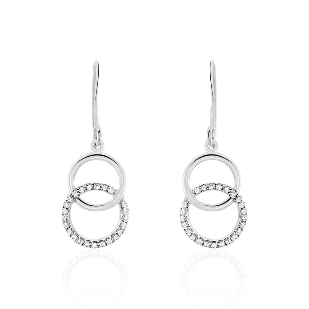 Orecchini Pendenti Silver Shine Argento Rodiato Cubic Zirconia - Orecchini Pendenti Donna | Stroili
