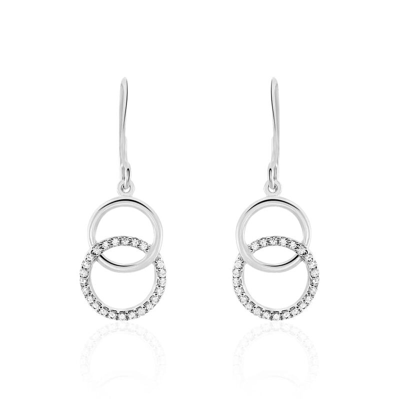 Orecchini Pendenti Silver Shine Argento Rodiato Cubic Zirconia - Orecchini Pendenti Donna | Stroili