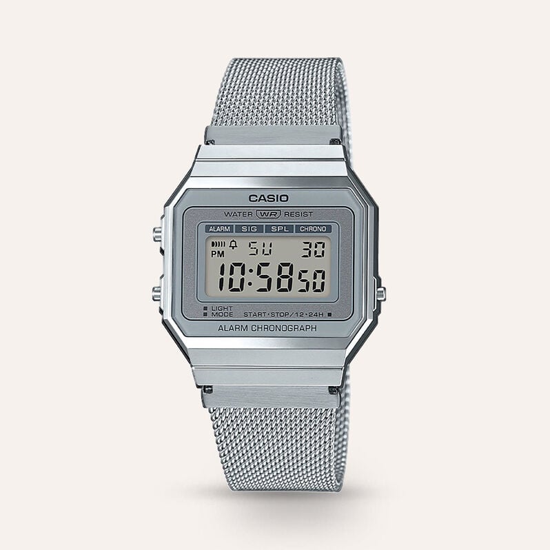 Orologio Al Quarzo Casio Vintage Collection A700wem-7aef - Orologi a Maglia Milanese Unisex | Stroili