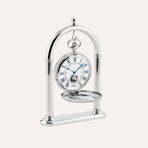 Set Orologio Meccanico da Tasca Capital in Metallo e Stand in Metallo - Orologi solo Tempo Uomo | Stroili